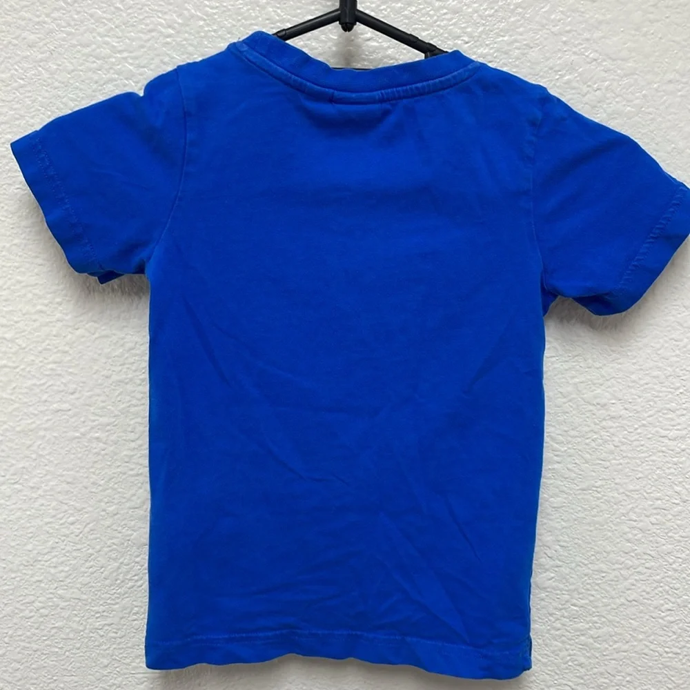 Puma Sesame Street Elmo Kids Blue Graphic T-Shirt Size 2T